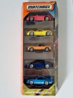 Matchbox Porsche 5er Pack