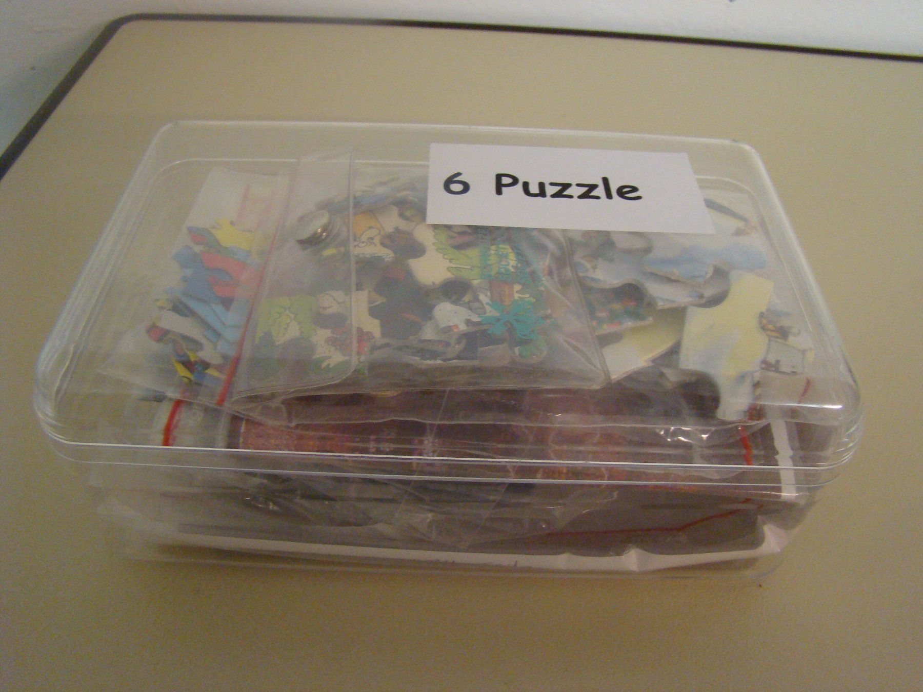 Puzzles: Box mit 6 kleinen Puzzles für zu Hause oder unterwegs – Gebraucht aus Malters von burzi 1