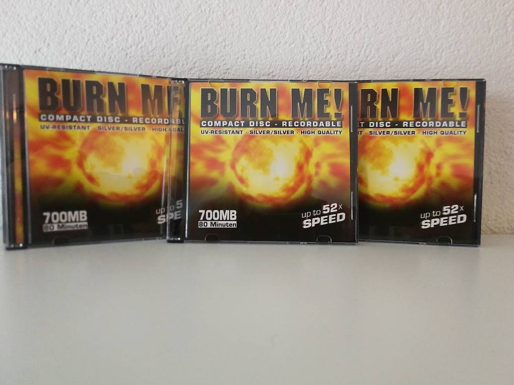 CD & DVD vergini: 9 CD Rohlinge – Usato da Wohlen AG venduto da jmo_wjv2