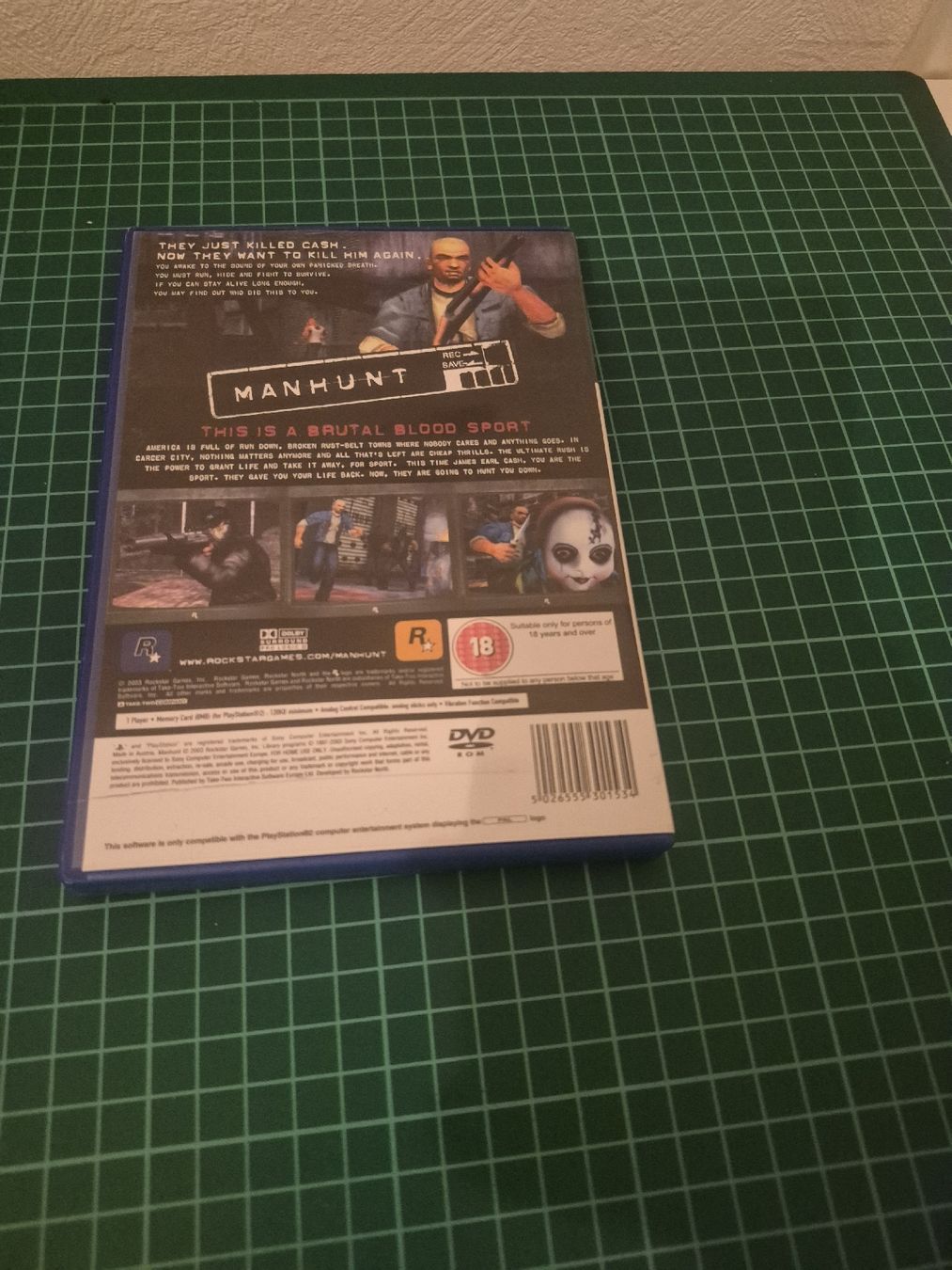 Sony Giochi: Manhunt PS2 - Rare and Controversial Game, Tested & Working! – Usato da Meyrin venduto da Retro-GZ 2