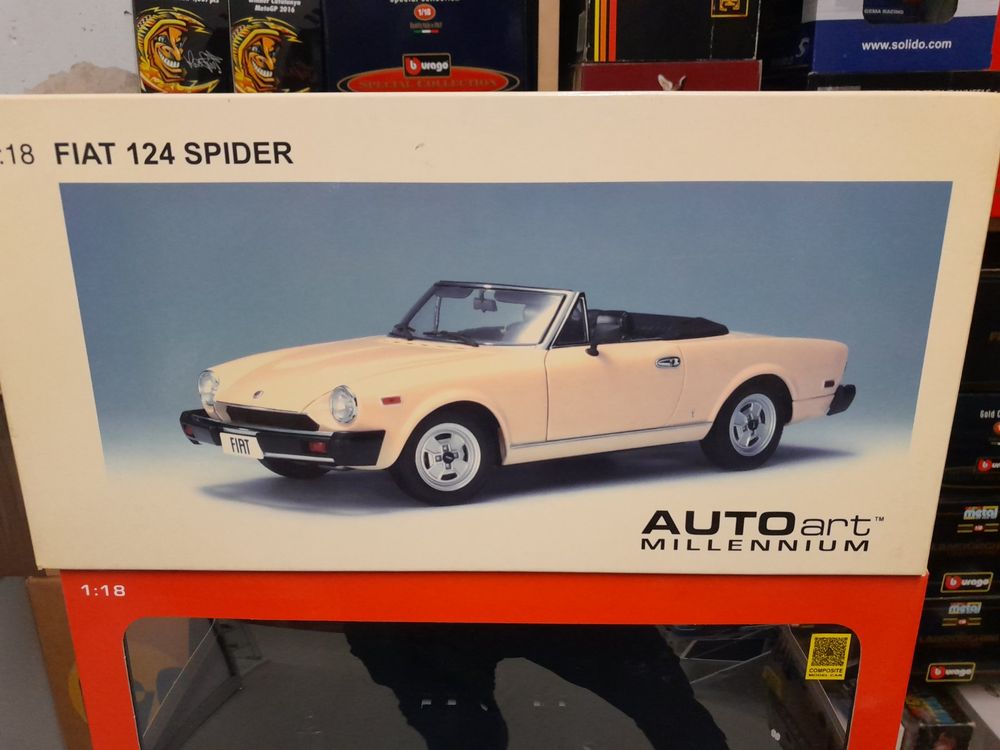 Autoart 1:18 Fiat 124 Spider | Kaufen auf Ricardo