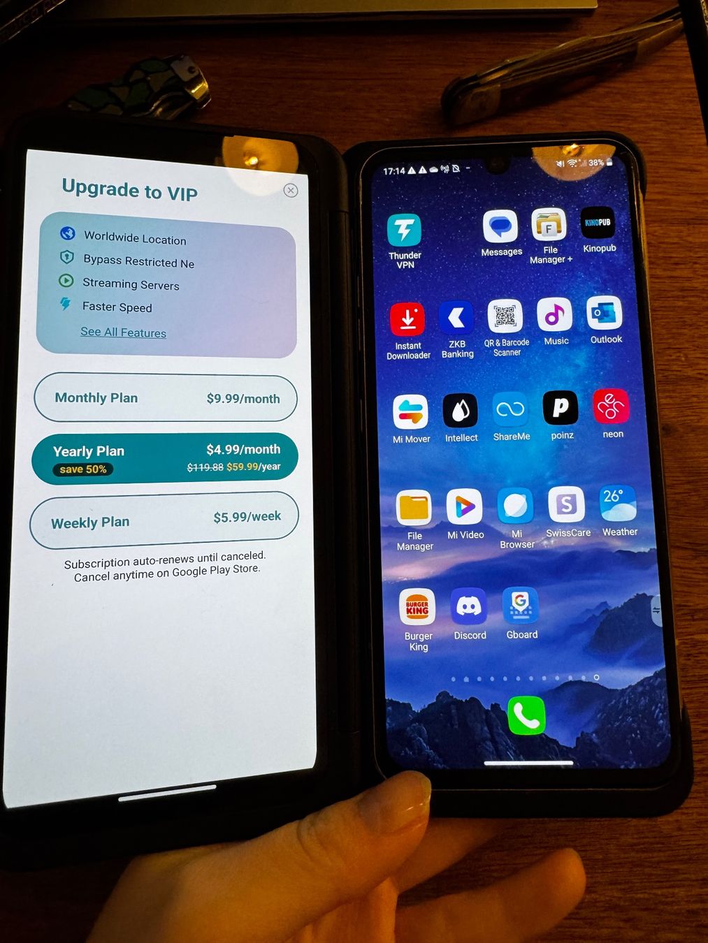 LG Handys / Smartphones: LG V60 ThinQ + Dual Screen – Gebraucht aus Zürich von lar_fg5x 7