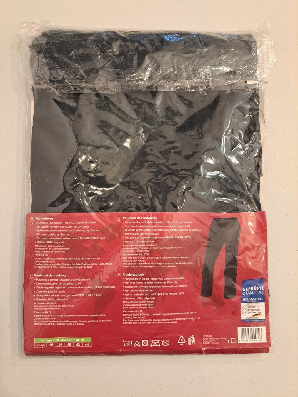 Pantaloni: Damen-Wanderhose schwarz, Grösse 40, NEU – Nuovo (secondo la descrizione) da La Neuveville venduto da Vestiaire_2011 1