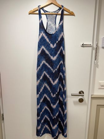 *NEU* Strandkleid, Blau-Weiss gemustert, XS