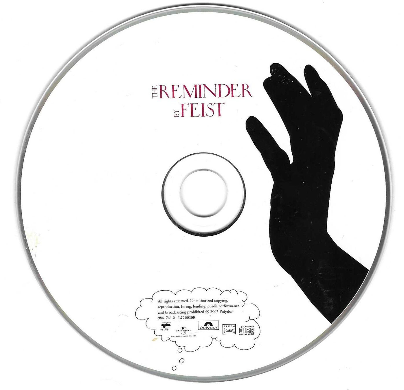 CD: FEIST  -  THE REMINDER – Usato da Bex venduto da Giorgiob 2