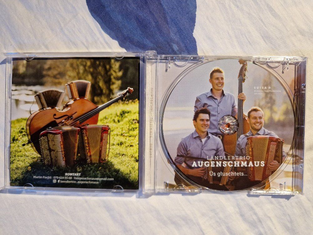 CDs: Ländlertrio Augenschmaus: Üs gluschtets... – Gebraucht aus Brittnau von Zibu 2