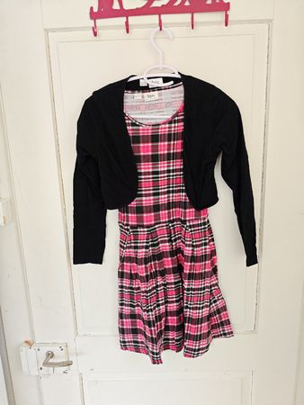 Kleid mit Bolero Gr 146/152