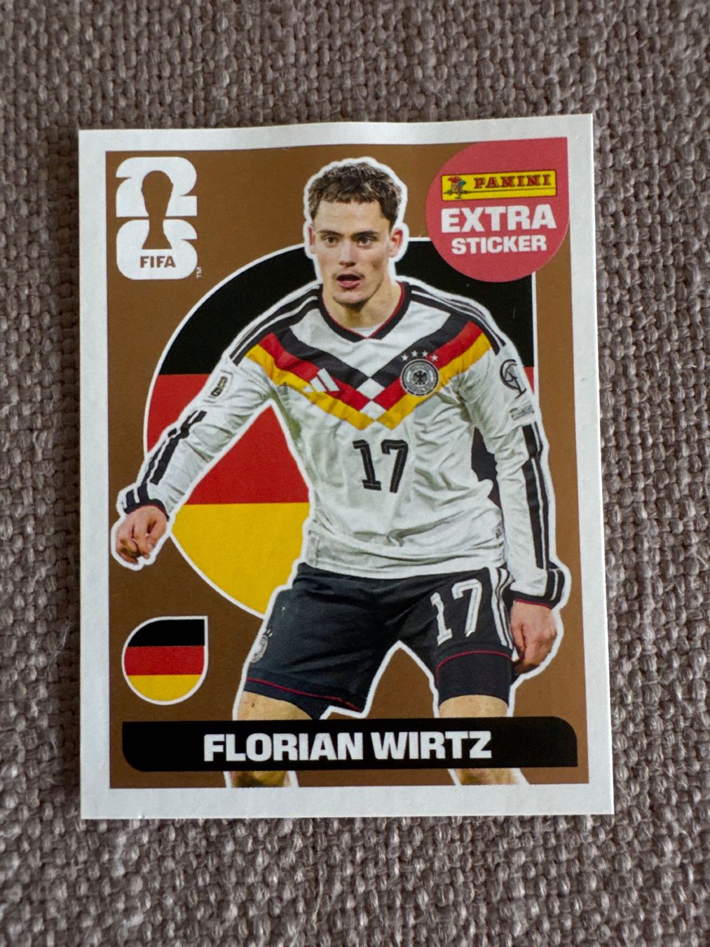 Panini Carte collezionabili: WM 2026 Panini extra Sticker Florian Wirtz Bronze – Nuovo (secondo la descrizione) da Zürich venduto da Stg7 1