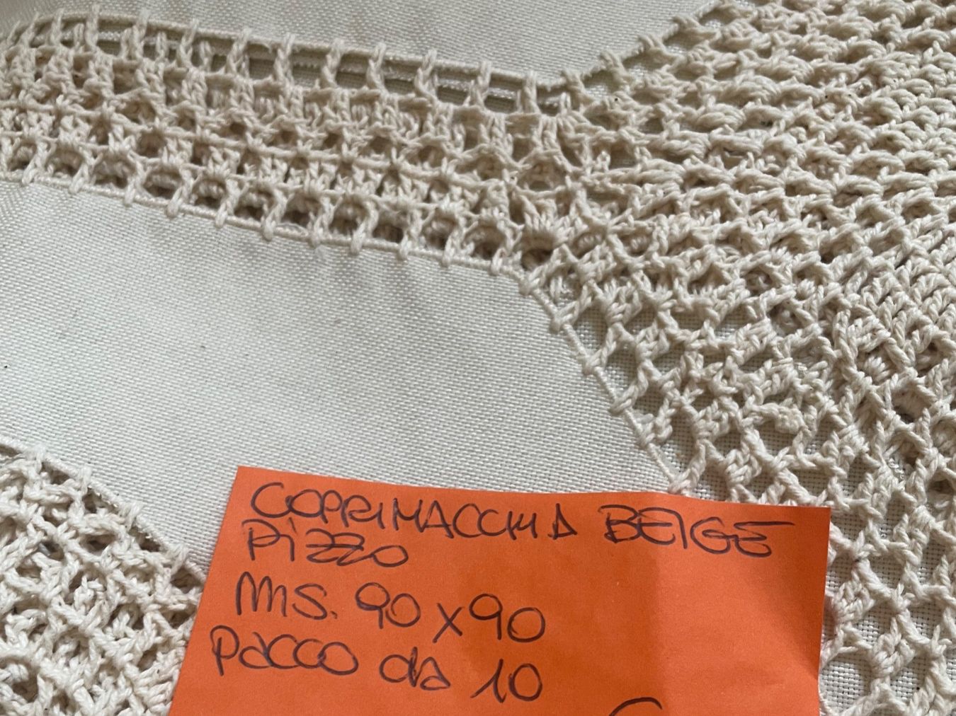 Tovaglioli: 5 Tovaglie - 90x90cm - 5 Tischdecke – Usato da Minusio venduto da Pink222 5