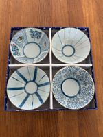 4er Set Japanische Keramikschalen – Neu & unbenutzt