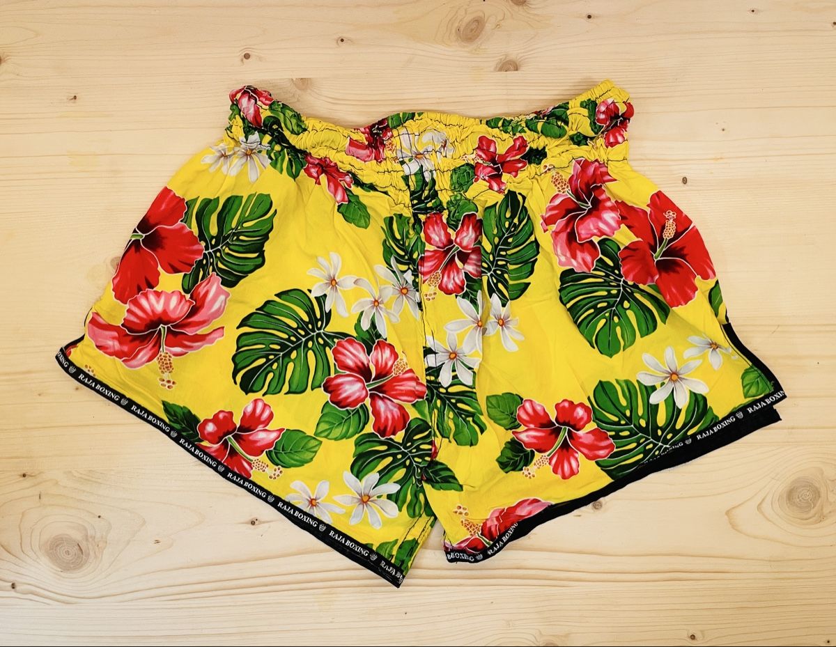 Pantaloni: Raja Boxing Shorts gelb Gr.XL – Usato da Basel venduto da MarkenundKleidung 4