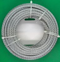 Drahtseil 5 mm verzinkt, 15 m. Kostenfreie Zustellung!