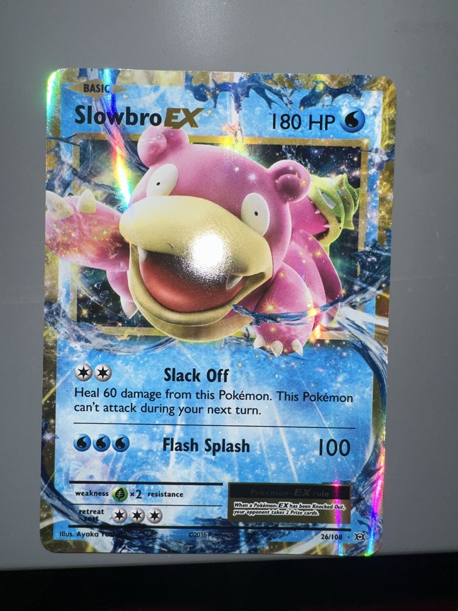 Pokémon Sammelbilder & Trading cards: Slowbro 26/108 Cute EX Card  – Gebraucht aus Allschwil von DragoniteCollectible