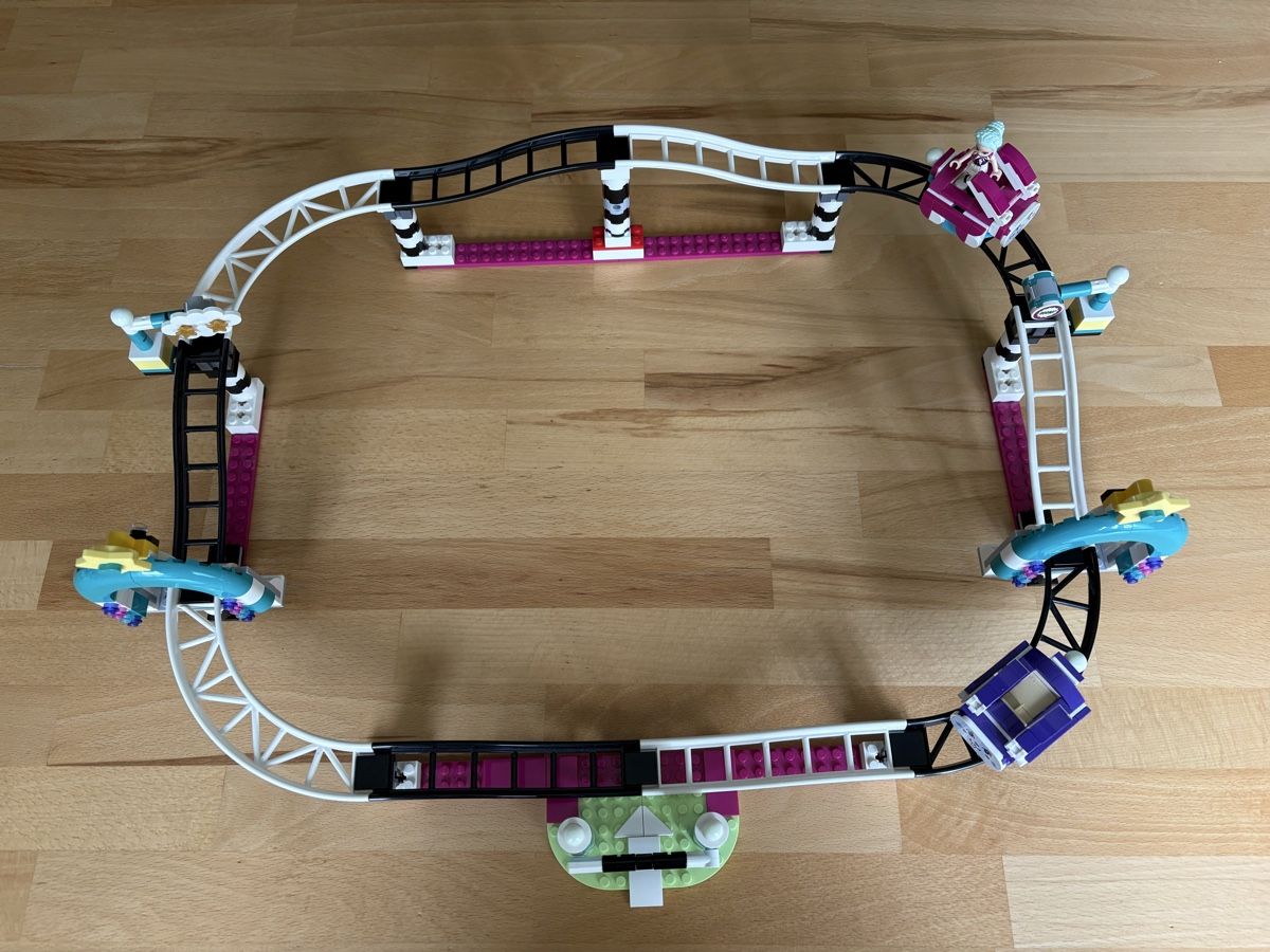Lego Giocattoli: Lego Friends Magic Fun Fair Roller Coaster 41685 – Usato da Wangen b. Olten venduto da Grosspape 3