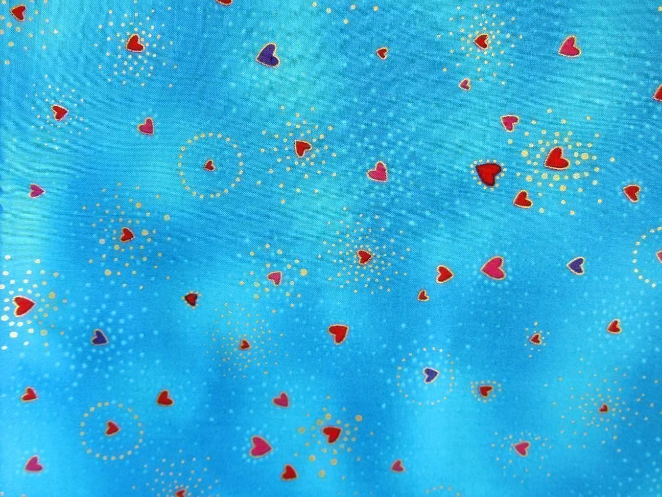Tessuti: Laurel Burch Basic Hearts, Stoff – Nuovo (secondo la descrizione) da Langenthal venduto da flowersNbirds
