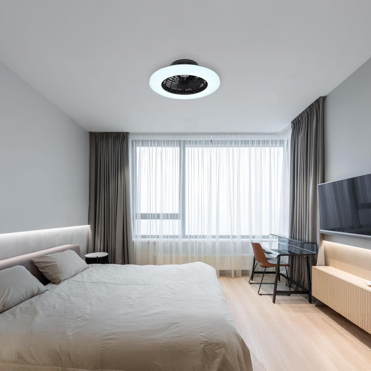 Lampadari & plafoniere: Deckenleuchte, Ventilator, 50 cm Ø – Nuovo (secondo la descrizione) da Kreuzlingen venduto da Smart-Light 1