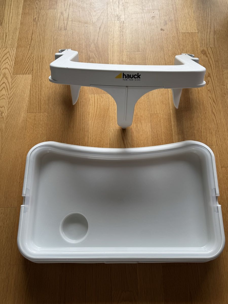 Hauck Hochstühle: Hauck Alpha Tray White – Gebraucht aus Horgen von SabiWe