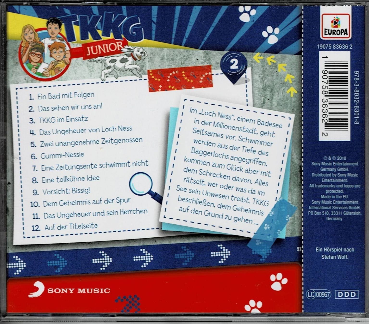 CD: TKKG Junior - Vorsicht! Bissig! – Usato da Rütihof venduto da Highwayjackie 1
