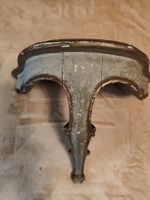 Wandkonsole antik Holz mit Gebrauchsspuren Shabby Chic