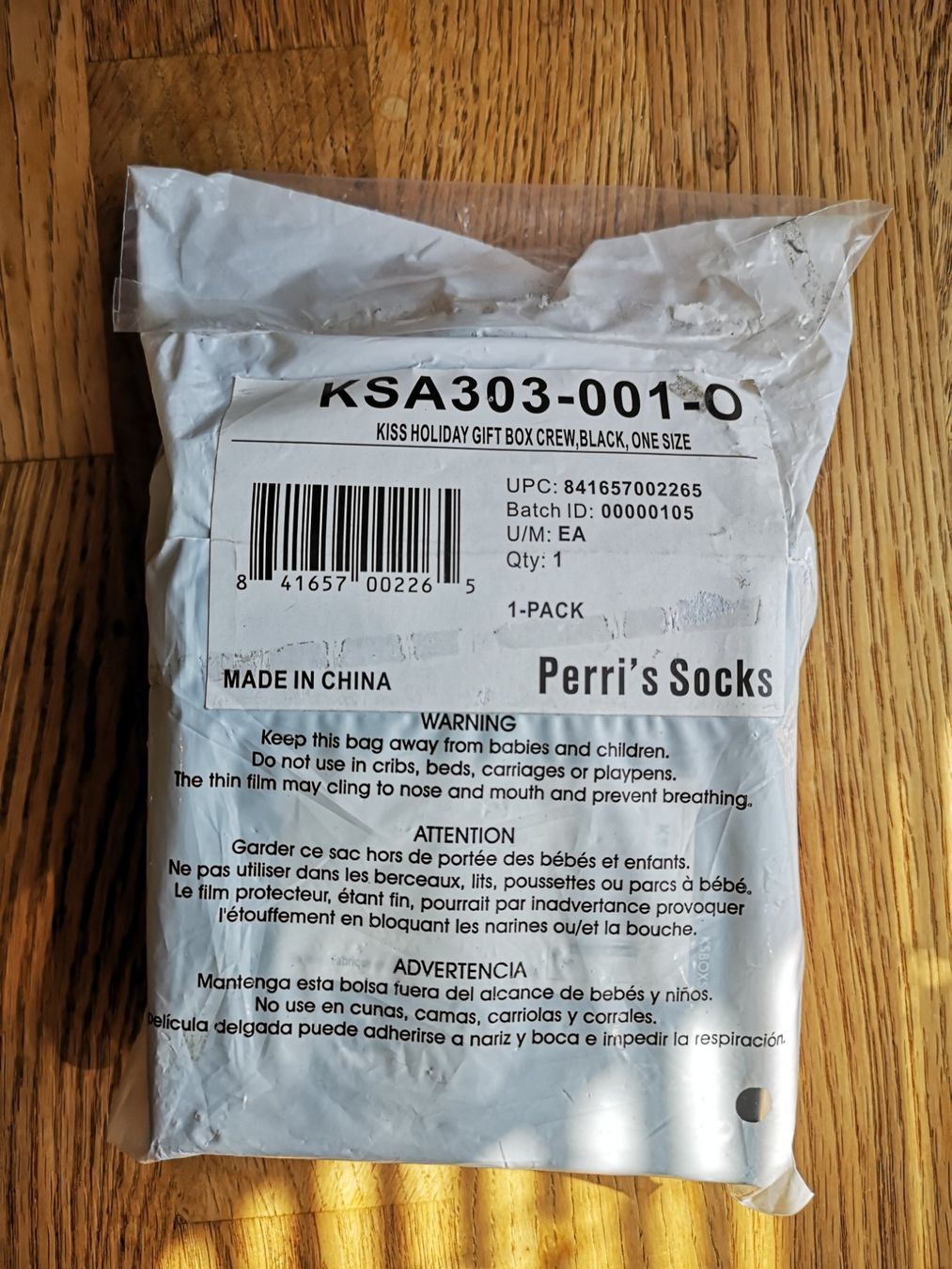 Socken: Kiss Socken, Mütze – Neu und originalverpackt aus Widnau von Steelworld 4