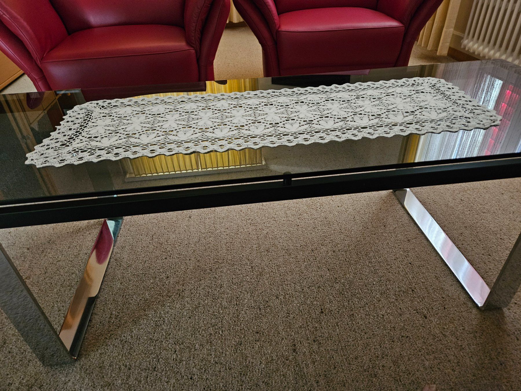 Tische: Salontisch aus Rauchglas – Gebraucht aus Erlinsbach von inf_ml8q 1