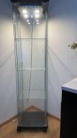 Glasvitrine mit Beleuchtung auf Rollen wie Neu!