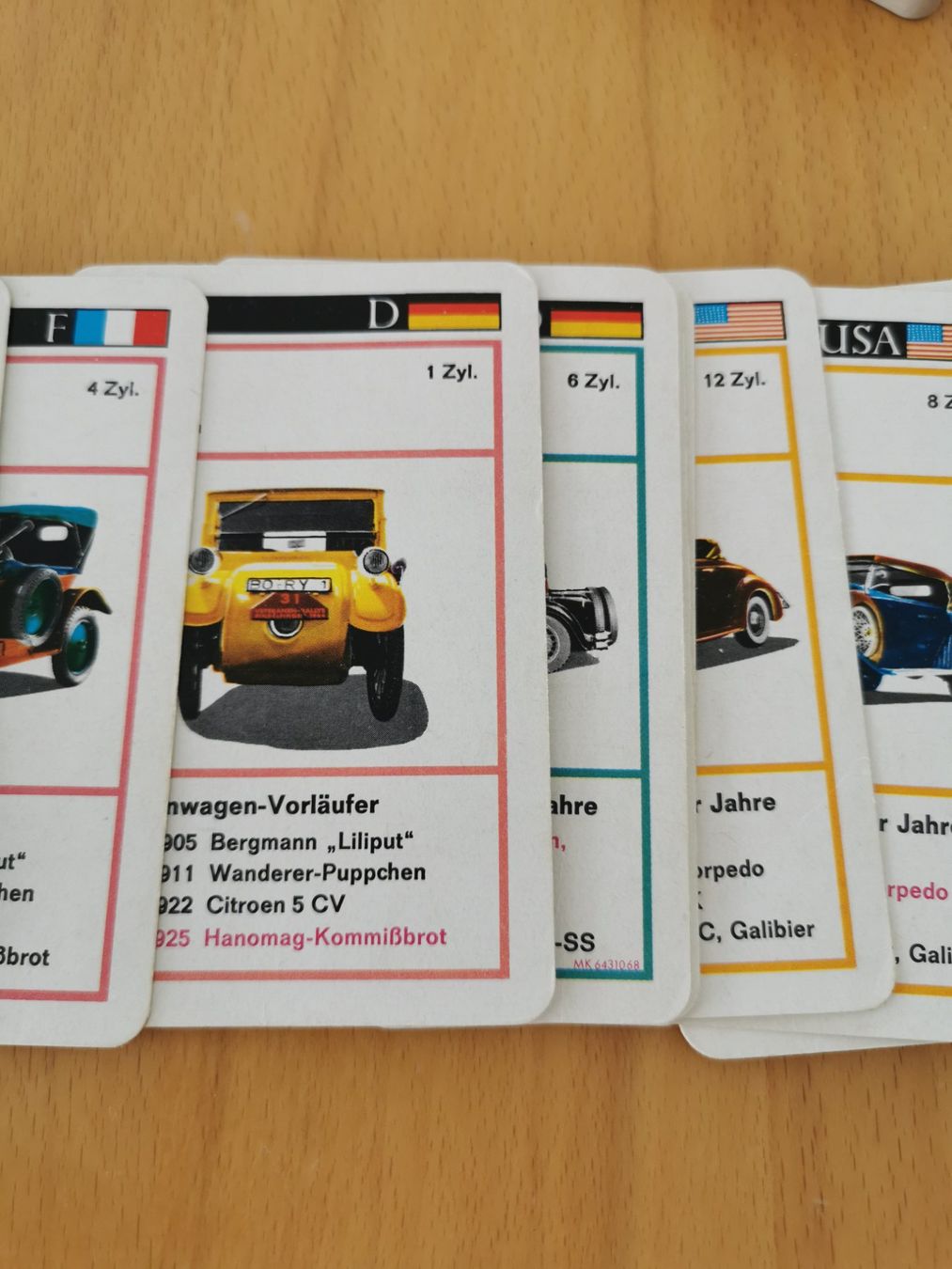 Giochi: Traumautos Quartett Nr.1/73, F.X. Schmidt – Usato da St.Gallen venduto da Tamal0204 2