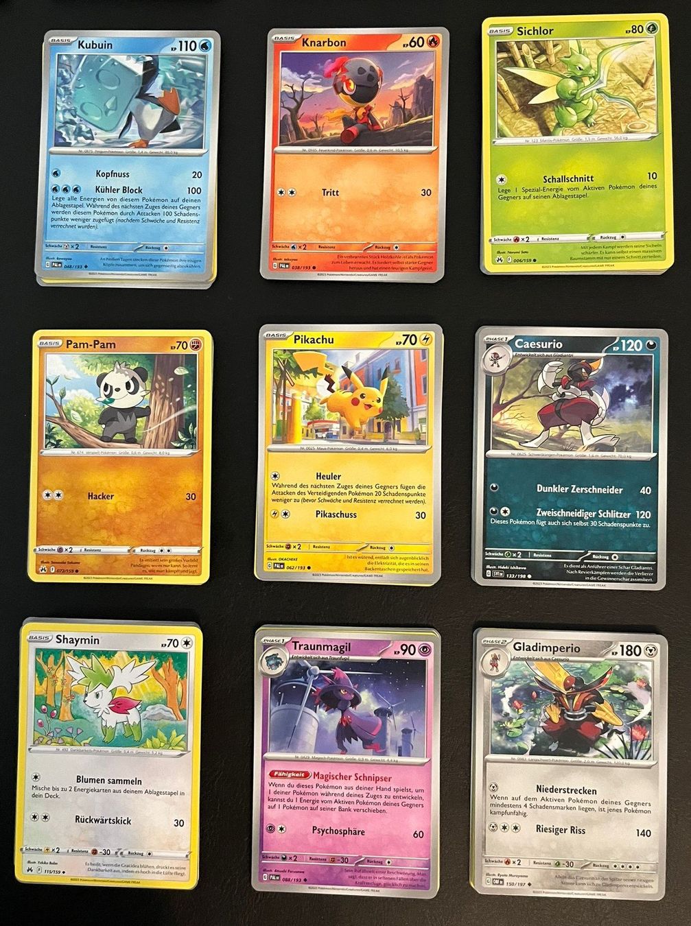 Pokémon Sammelbilder & Trading cards: Diverse Pokémon Karten (01) – Gebraucht aus Villmergen von Showoff17 1