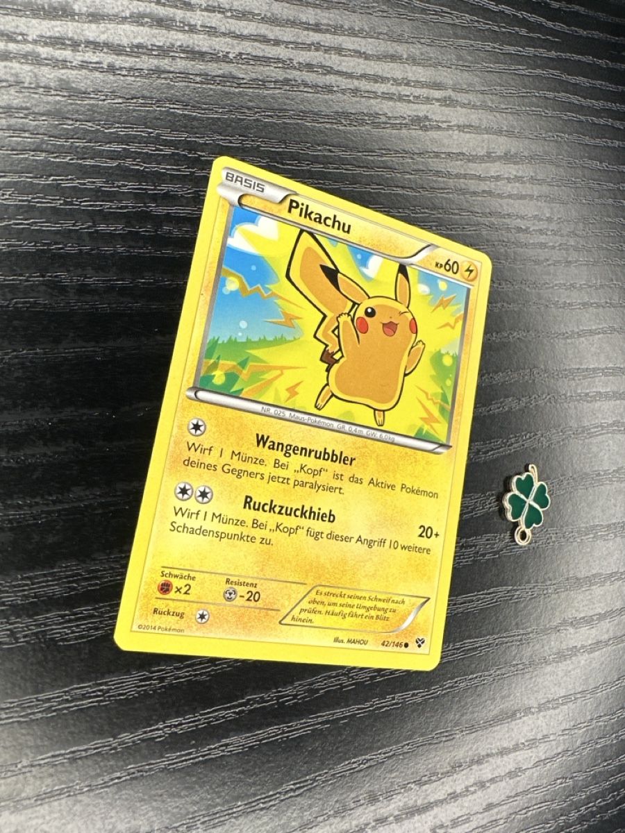 Pokémon Carte collezionabili: Pikachu - 42/146 - X & Y 2014 – Usato da Uster venduto da Neonschwarz 1