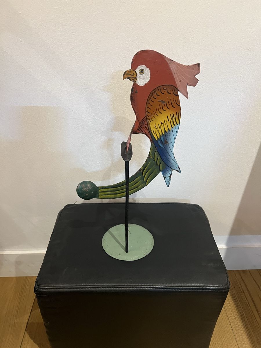Statuette: Wipp-Wackelfigur Papagai – Usato da Aarburg venduto da Annemarie16