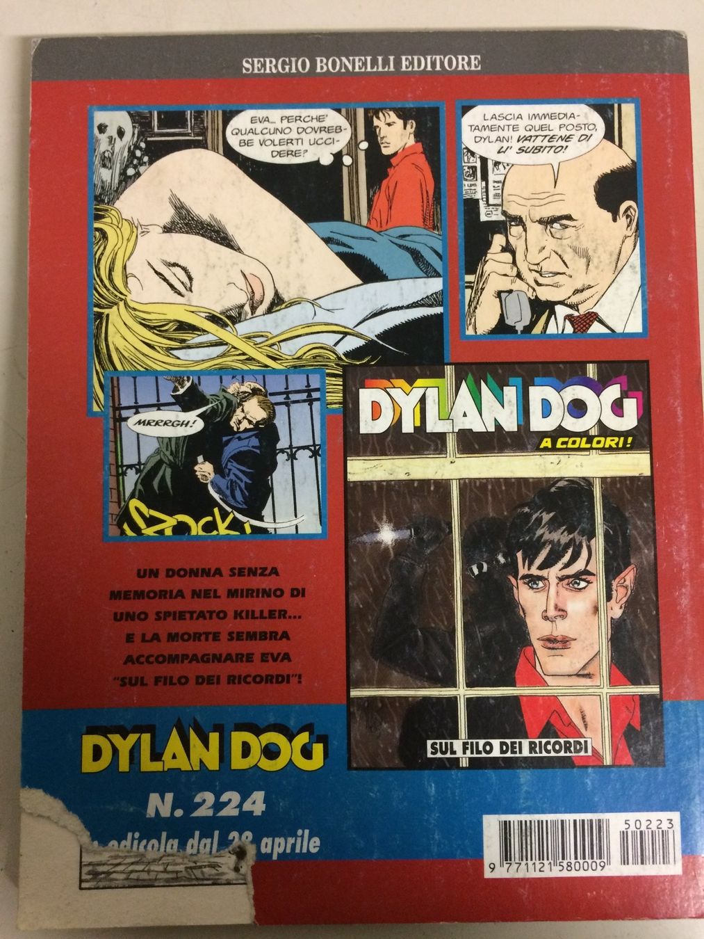 Fumetti: DYLAN DOG  # 223 LE DUE VITE DI DREAM Sergio Bonelli 2005 – Usato da Vezia venduto da Aquarius_Age 1