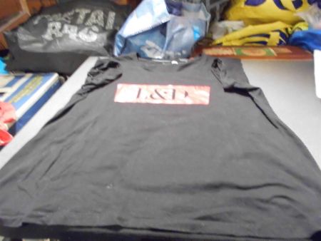 T-Shirt Grösse XL, L&D Jeans, schwarz/A