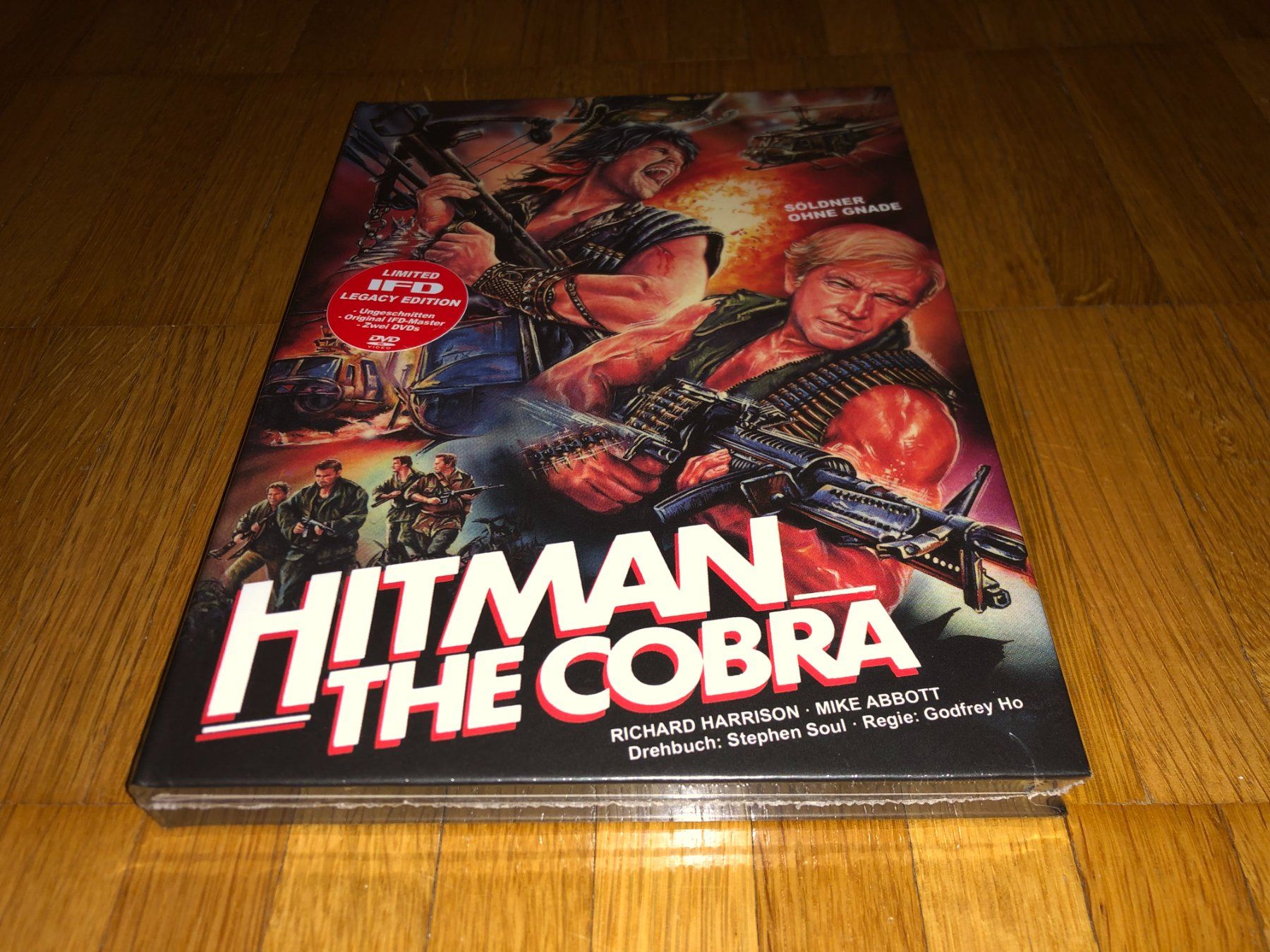Tutti i DVDs: Hitman the Cobra - MEDIABOOK - A - UNCUT – Nuovo e nell'imballaggio originale da Basel venduto da havsok