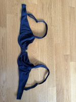 Dunkelblaues Bikinioberteil, Grösse 38, dunkelblau