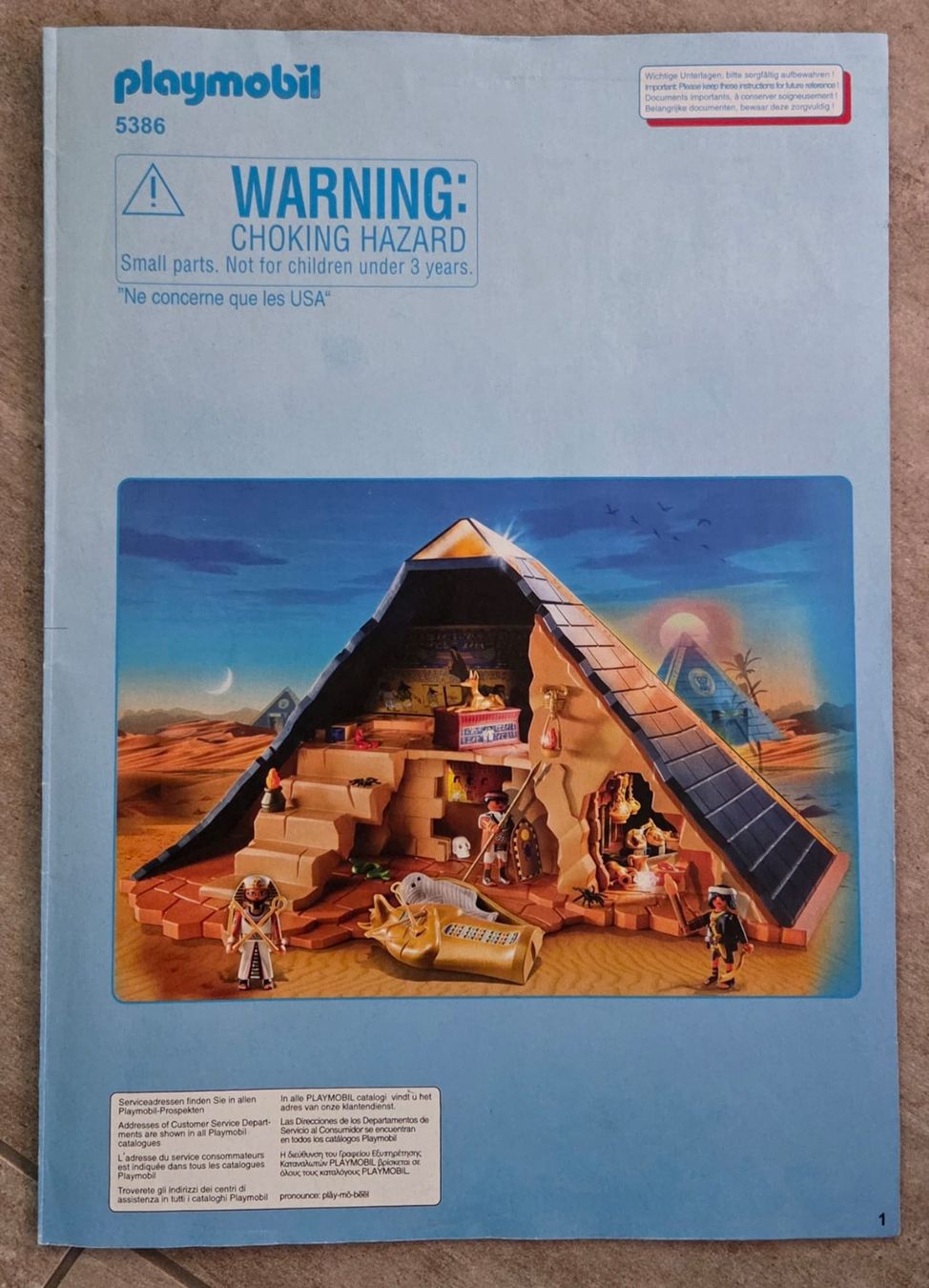 Playmobil Giocattoli: Playmobil Pyramide – Usato da Steinen venduto da bra_9w8w 1