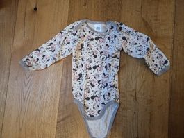 Body Gr. 74/80,  Disney Baby, Minnie Mouse, Langarmbody