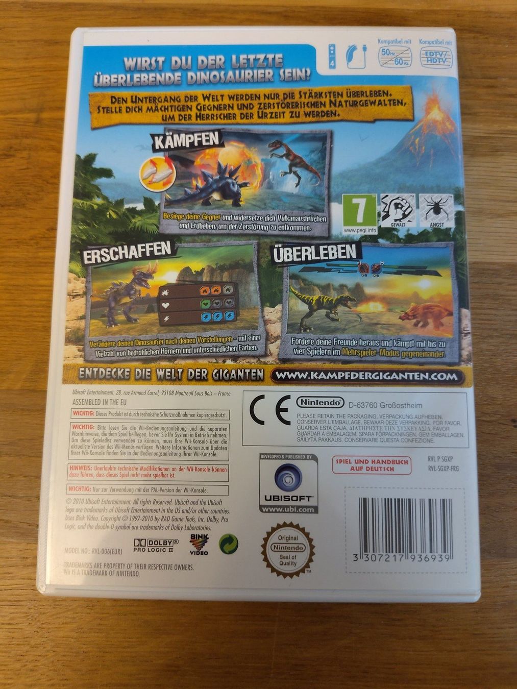 Nintendo Jeux: Angriff der Dinosaurier / Dinosaurs Strike - Nintendo Wii – D'occasion à Kloten par SuperRetroPixels 1