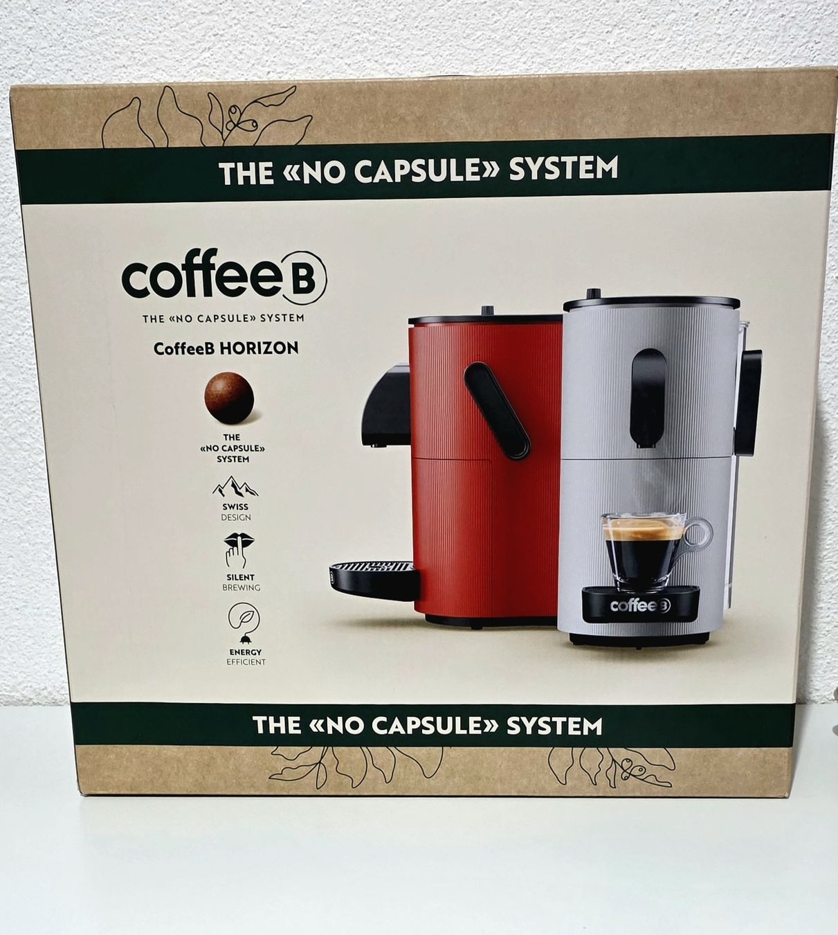 Coffee B Kaffeemaschinen & Espressomaschinen: Coffee B HORIZON + Capsule OFFERT – Neu und originalverpackt aus Leysin von neu_fp2c 1