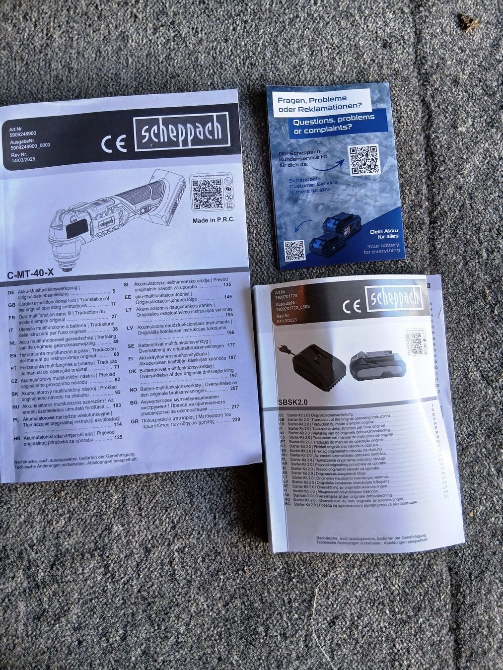Scheppach Alle Werkzeuge: Scheppach Akku-Multif-tool C-MT0-X ungebraucht, NEU +Akku – Neu und originalverpackt aus Schönenwerd von Blackberry_2017 3