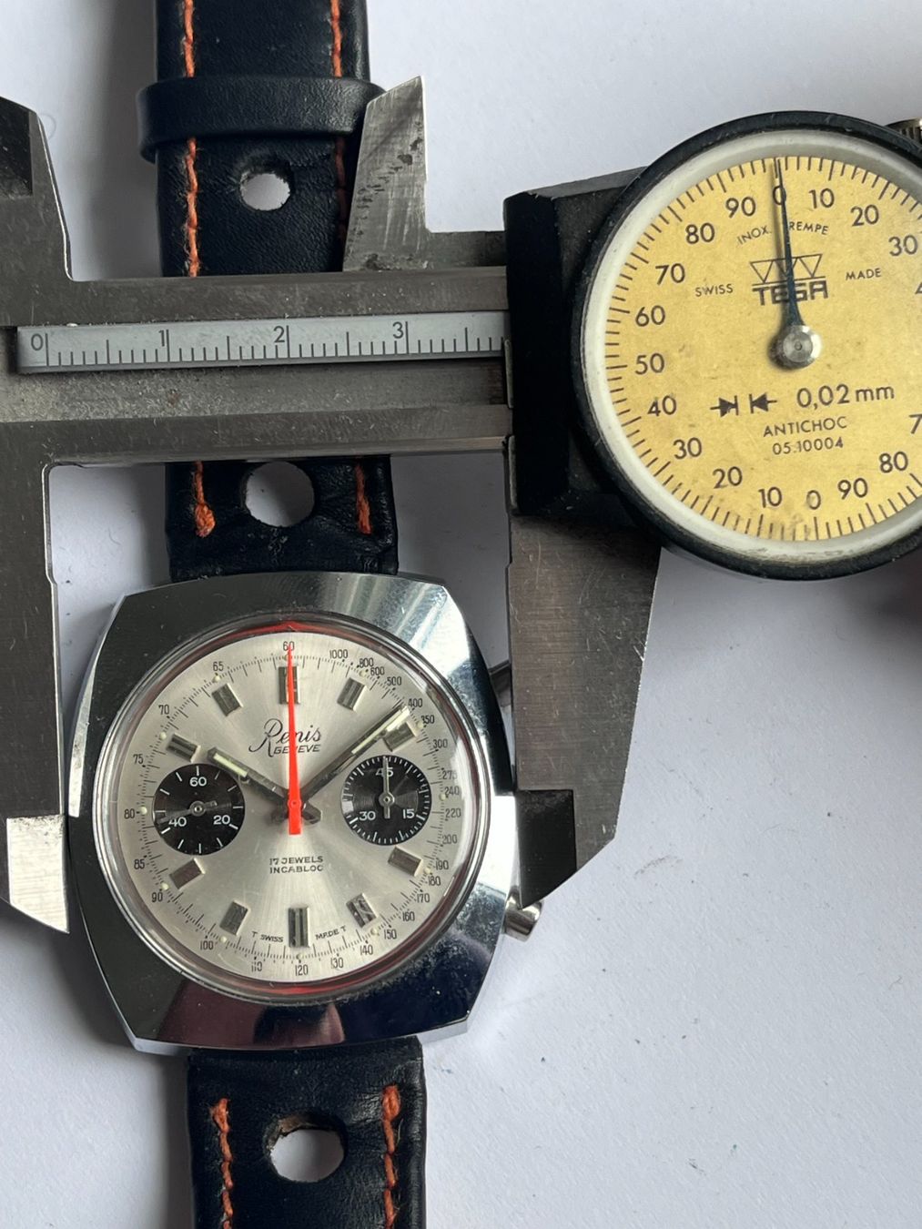 Orologi: Renis Geneve Chronograph Vintage – Usato da Worblaufen venduto da chronyves 4