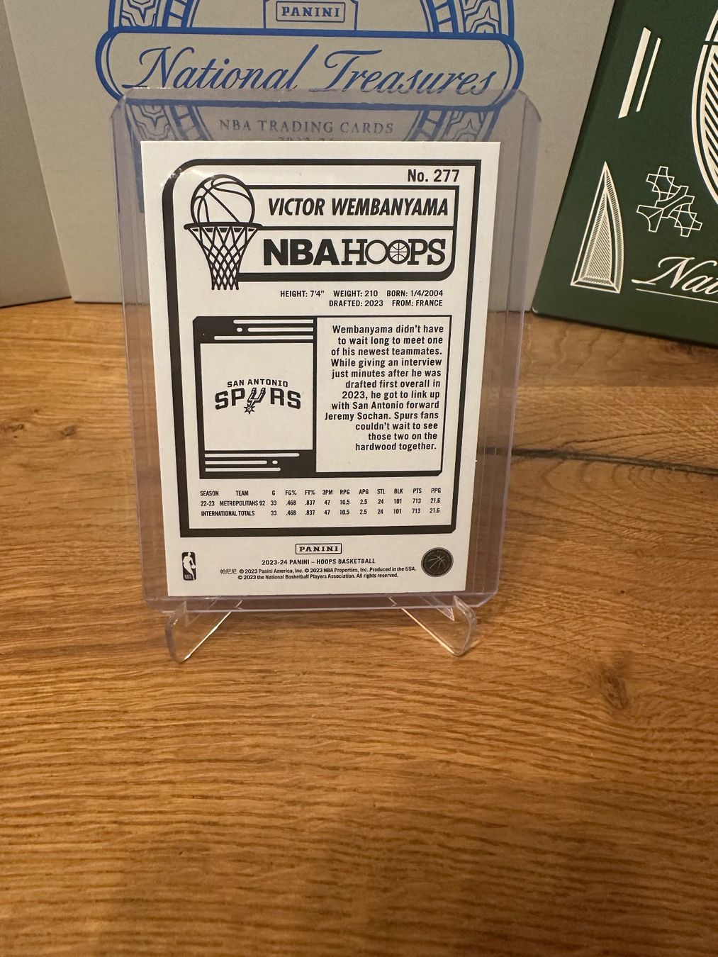 Nba Carte collezionabili: Victor Wembanyama RC hoops – Usato da Vullierens venduto da Gaara04 1