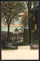 Nyon, Teilansicht mit Blick auf den See