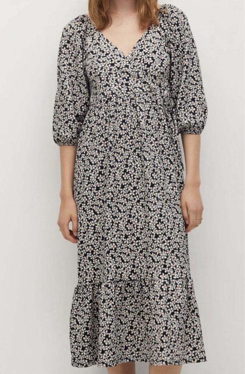 Mango Kleider: Kleid mit Blumenmuster – Neu und originalverpackt aus Frutigen von lurit