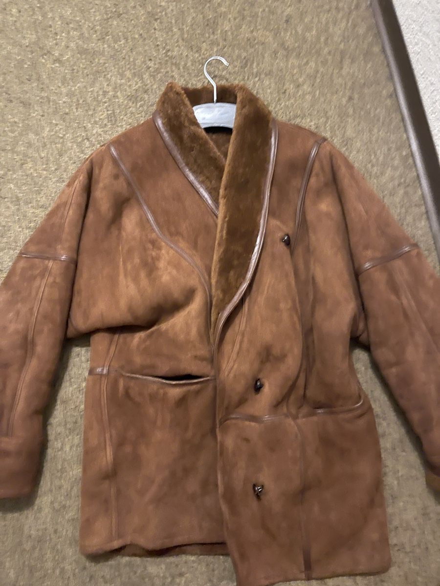 Giacche: Mantel /Lammfelljacke, Gr. L, Braun, Winter – Usato da Rüschlikon venduto da Lajniii 1
