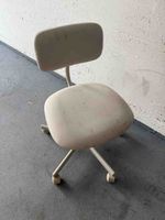 Bürostuhl drehbar beige gebraucht