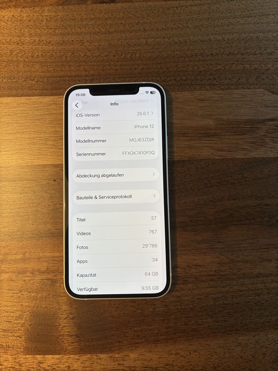 Apple Handys / Smartphones: Apple iPhone 12 64GB weiss – Gebraucht aus Zollikofen von Prosecco7 2