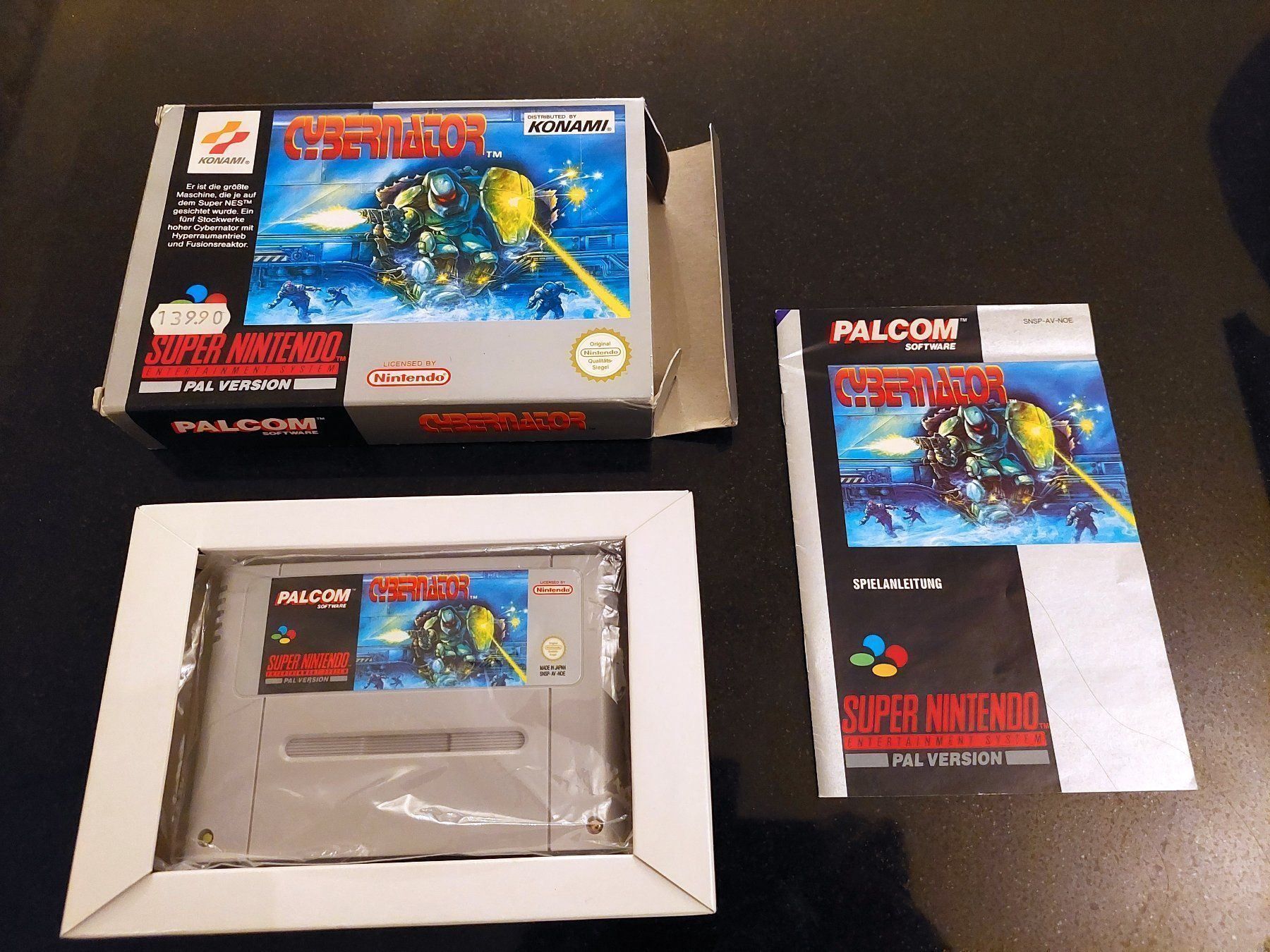 Nintendo Giochi: CYBERNATOR (PAL) - SUPER NINTENDO – Usato da Spiegel b. Bern venduto da Natix 4