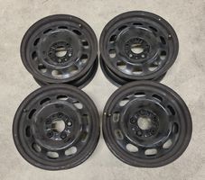 Vier BMW Stahlfelgen 16"