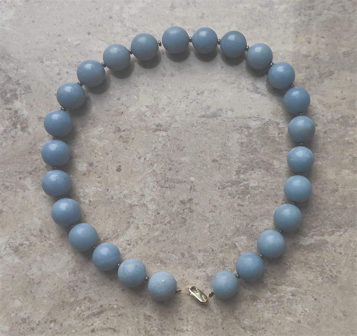 Catenine: Blau Aventurin Halskette / Silber 925 – Nuovo (secondo la descrizione) da Miège venduto da gitarro68
