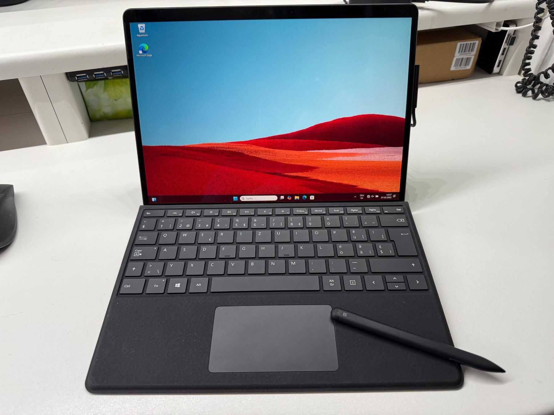 Microsoft Tablet PC: Microsoft Surface Pro X 4G LTE (2021) – Gebraucht aus Thun von Kubu99